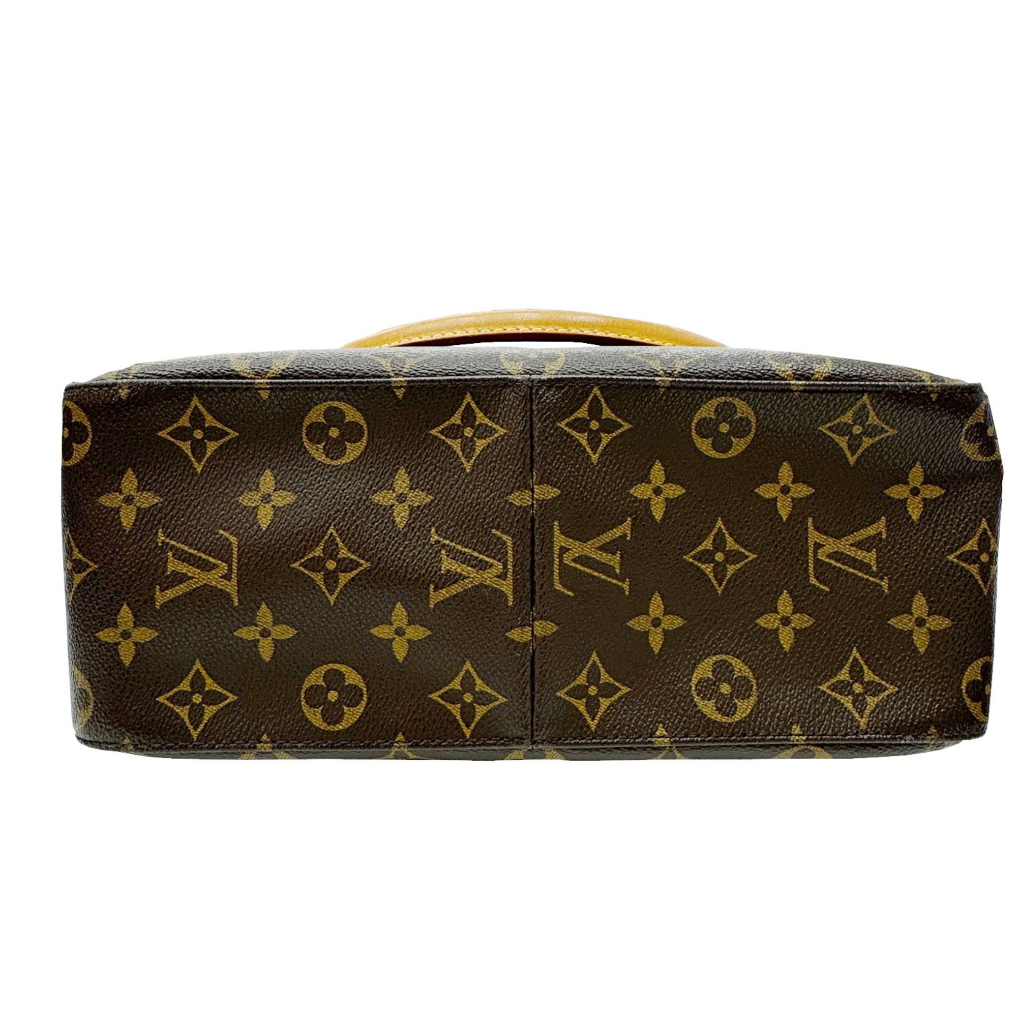 Louis Vuitton LOUIS VUITTON Looping GM M51145 SD0051 Monogram LV Shoulder Bag Brown Women's