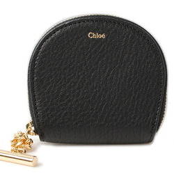 Chloé Chloe Pouch Coin Case Compact Mirror DREW Black 3P0800-944