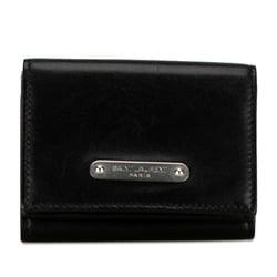 Saint Laurent Tri-fold Wallet 462366 Black Leather Women's SAINT LAURENT