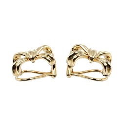 Tiffany & Co. Ribbon Earrings, 18K Yellow Gold, approx. 12.5g