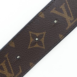 LOUIS VUITTON Saintur Belt MP022 Monogram Canvas 2017 CY2157 Men's