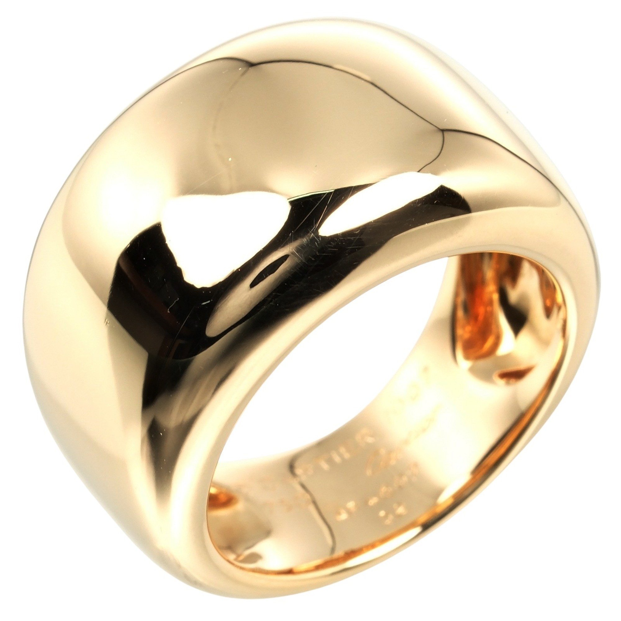 Cartier Nouvelle Vague size 12 ring, K18YG yellow gold, approx. 12.7g