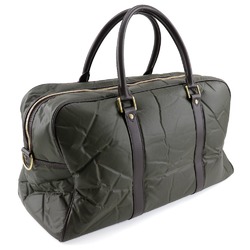 HUNTING WORLD Boston Bag Nylon Khaki Double Unisex