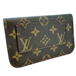 Louis Vuitton Saint Tulle Pochette Solo Waist Bag Pouch Only M6948U Monogram Canvas Snap Button Unisex