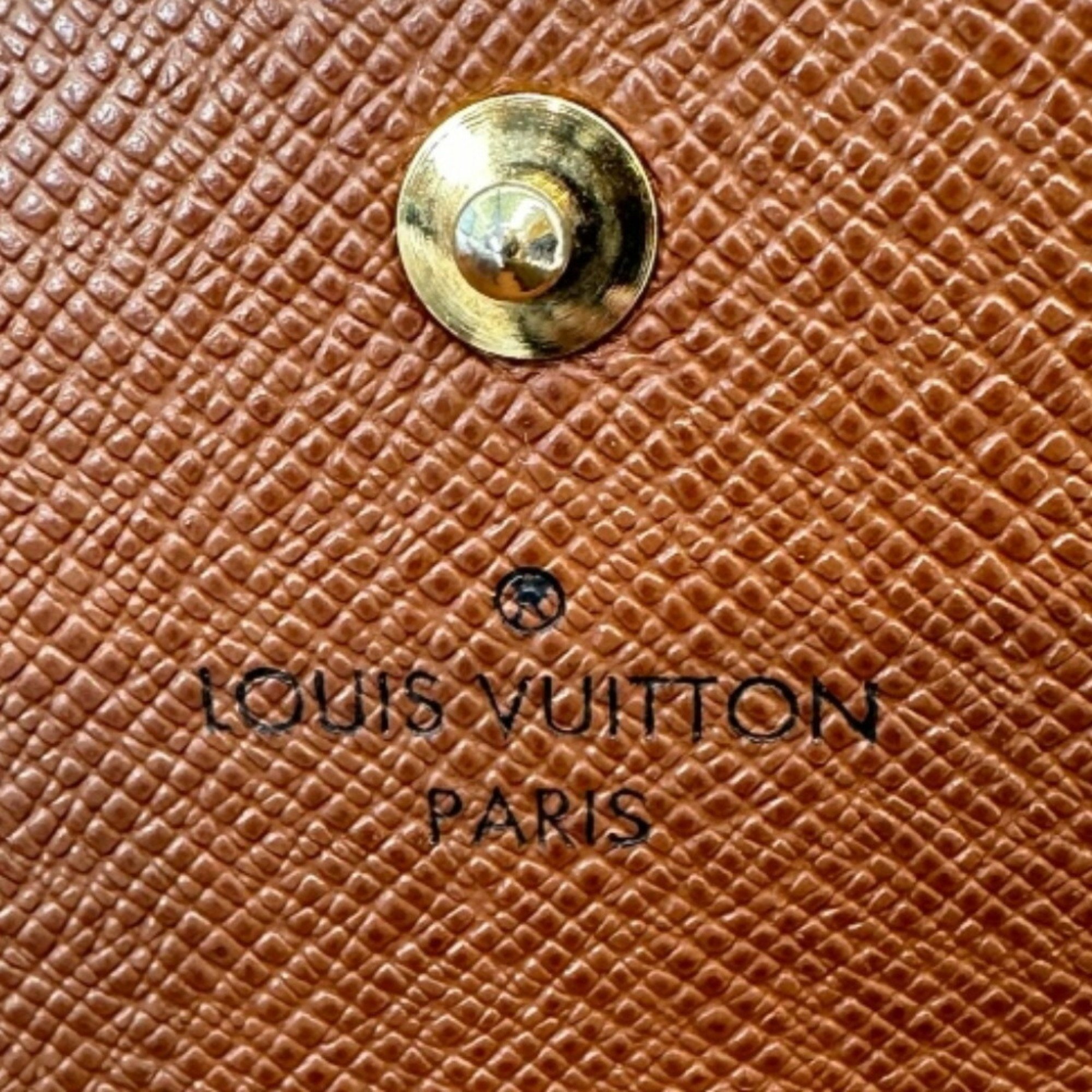 Louis Vuitton Saint Tulle Pochette Solo Waist Bag Pouch Only M6948U Monogram Canvas Snap Button Unisex