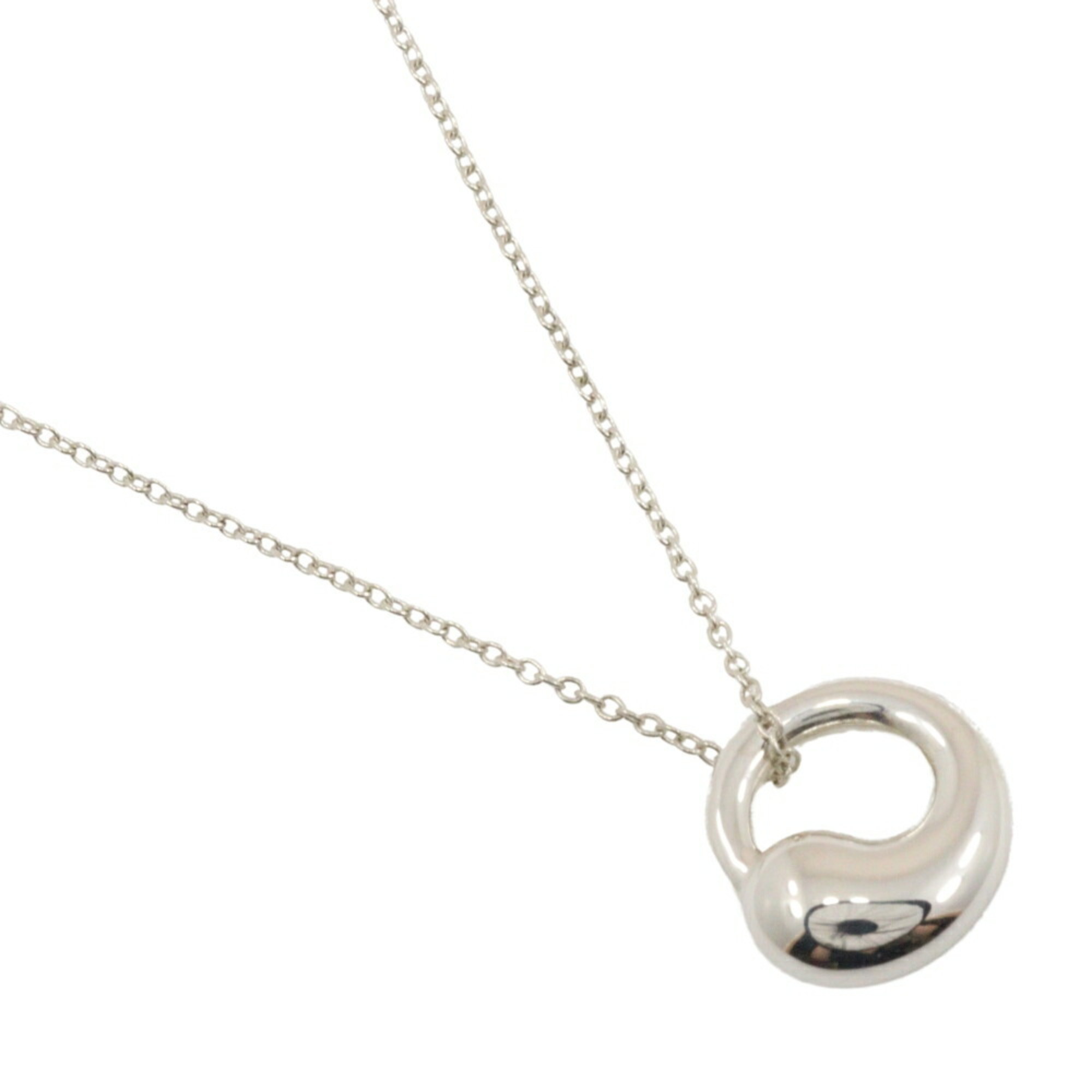 Tiffany & Co. Eternal Circle Necklace, 925 Silver, approx. 4g, Circle, for Women