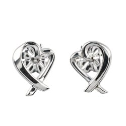 Tiffany & Co. Loving Heart Earrings, 925 Silver, approx. 1.22g