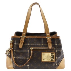 Louis Vuitton LOUIS VUITTON Rivette Handbag M40140 Monogram Canvas 2007 VI0017 A5 Double Women's