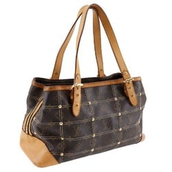 Louis Vuitton LOUIS VUITTON Rivette Handbag M40140 Monogram Canvas 2007 VI0017 A5 Double Women's