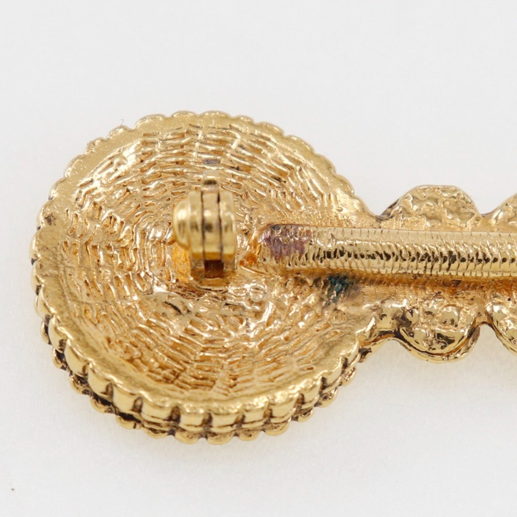 CHANEL Brooch Gold Plated 193 Approx. 7.5g Women's