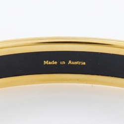 Hermes HERMES enamel bangle, cloisonné, gold plated, made in Australia, red, approx. 22g, Email, women's