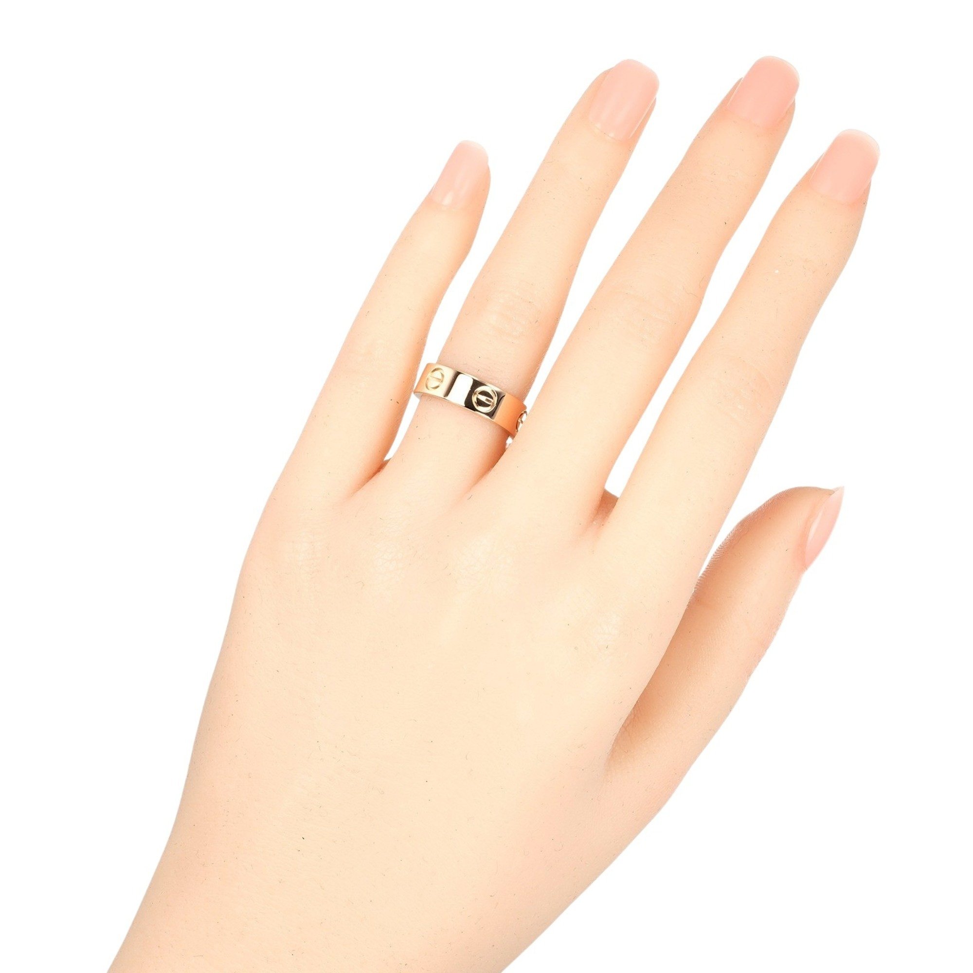 Cartier Love size 9 ring, K18PG, pink gold, approx. 6.22g