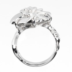 CHANEL Camellia size 8 ring, K18WG white gold, approx. 9.96g