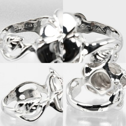 CHANEL Camellia size 8 ring, K18WG white gold, approx. 9.96g