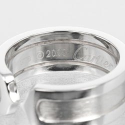 Cartier 2C size 8 ring, K18WG white gold, approx. 7.17g