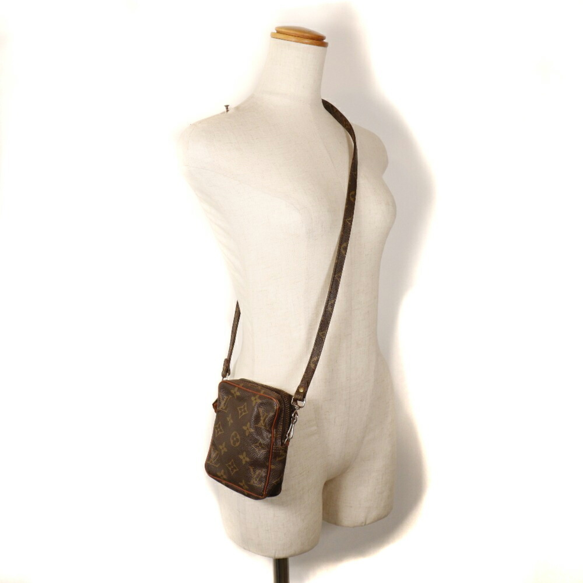 Louis Vuitton Danube Shoulder Bag Monogram Canvas 834 Mini Women's