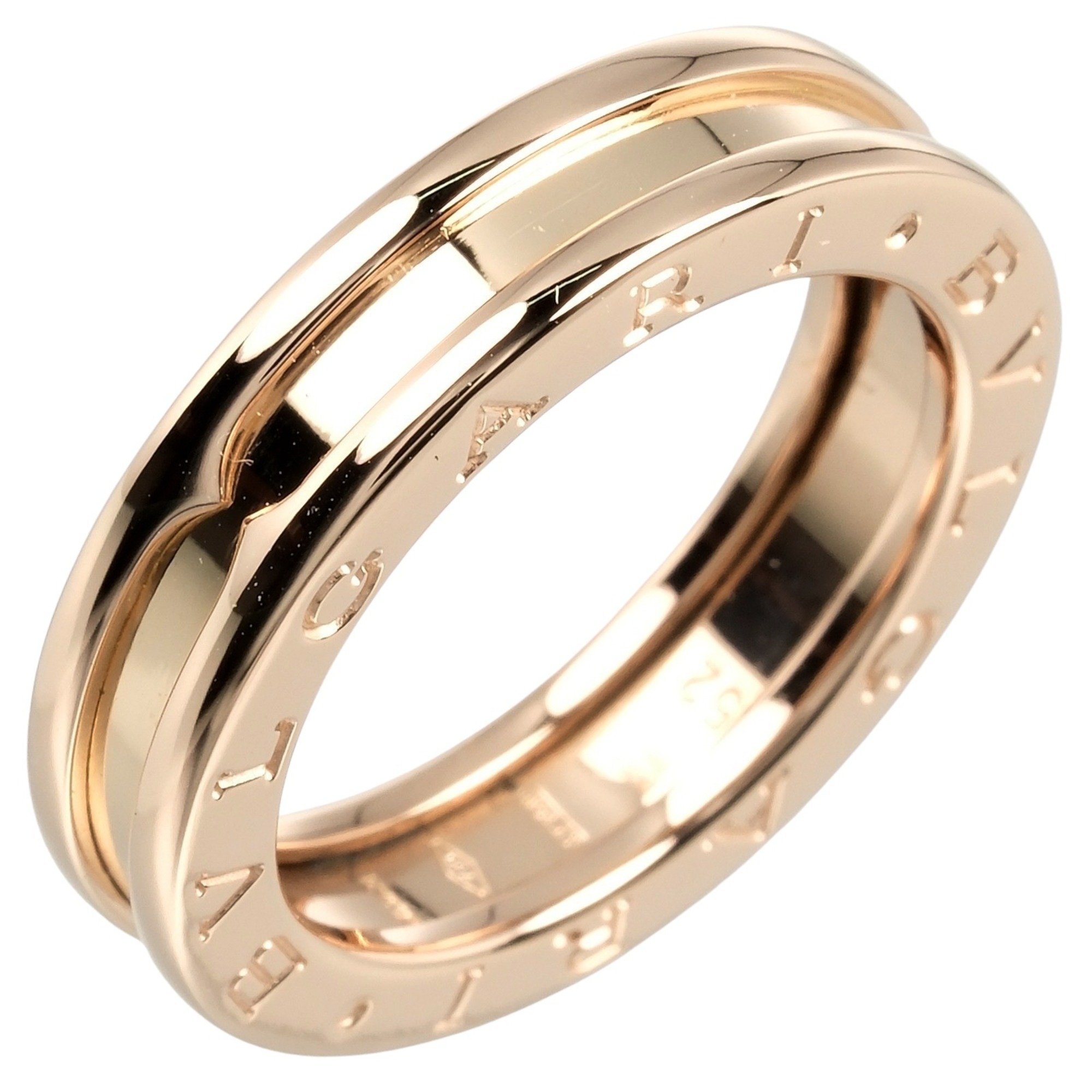 BVLGARI B.ZERO1 XS 1 band size 12 ring B.Zero1 K18PG pink gold approx. 6.84g