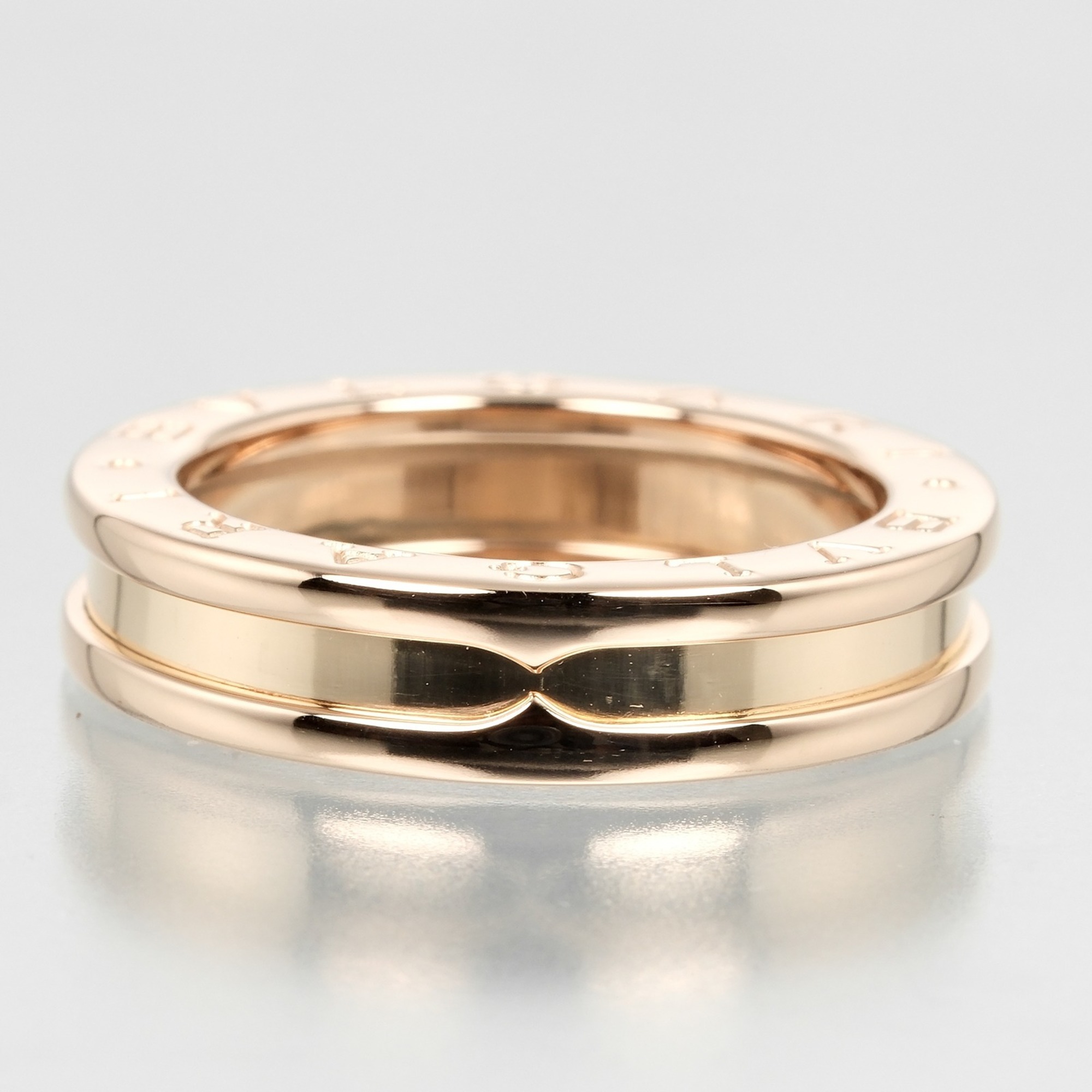 BVLGARI B.ZERO1 XS 1 band size 12 ring B.Zero1 K18PG pink gold approx. 6.84g