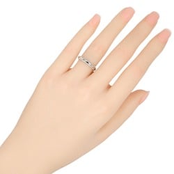 Tiffany & Co. Together Milgrain Ring, Size 8.5, 3mm Model, Pt950 Platinum, Approx. 5.33g