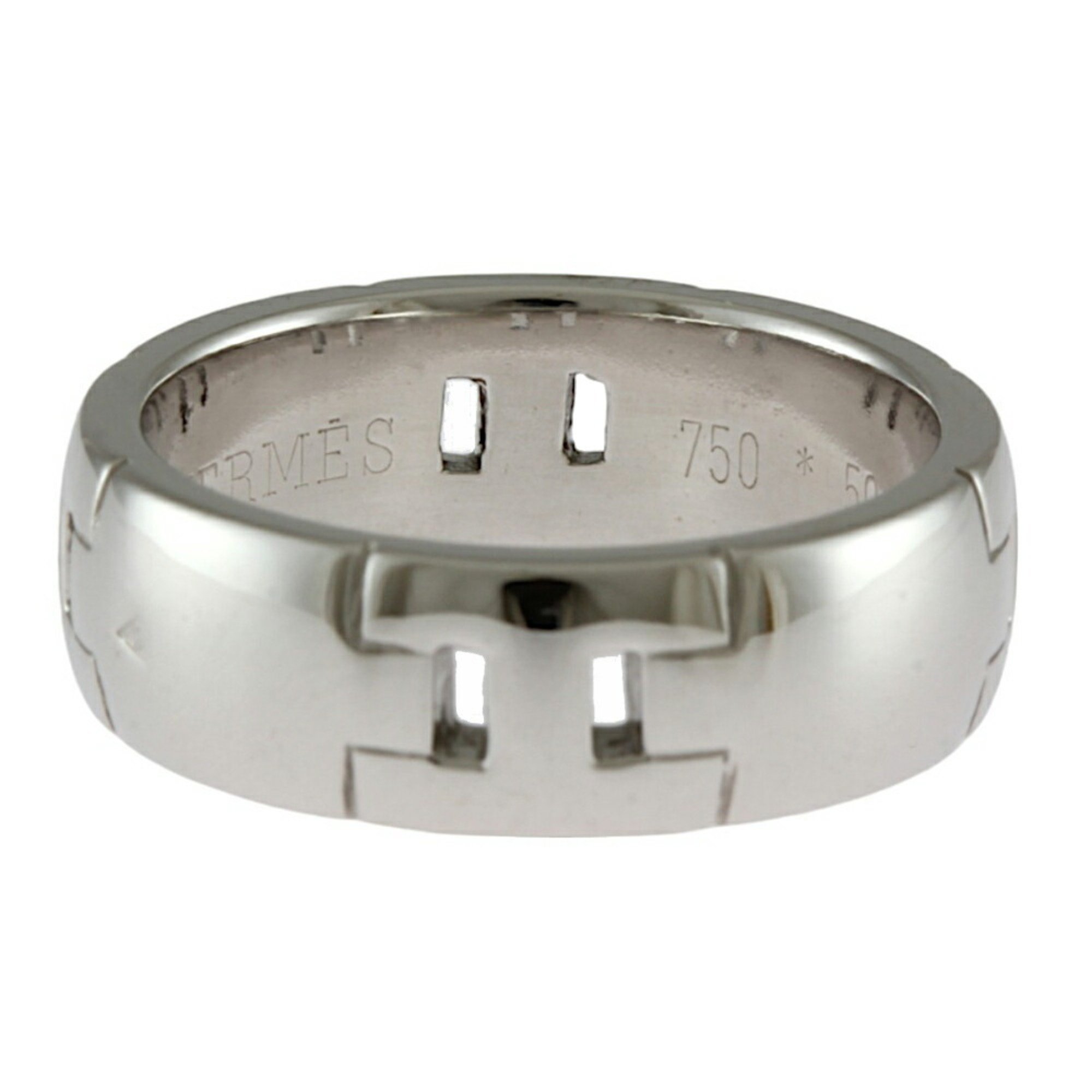 Hermes Hercules Ring, Size 10, 18k, Women's, HERMES