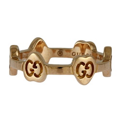 Gucci Heart Icon Ring, Gucci, size 7, 18k gold, women's, GUCCI