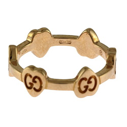 Gucci Heart Icon Ring, Gucci, size 7, 18k gold, women's, GUCCI