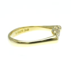 Tiffany Bean Yellow Gold (18K) Fashion Diamond Band Ring Gold