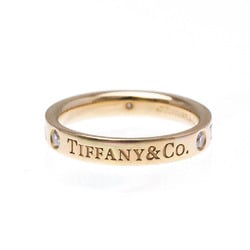 Tiffany Flat Band Ring Pink Gold (18K) Fashion Diamond Band Ring Carat/0.07 Pink Gold