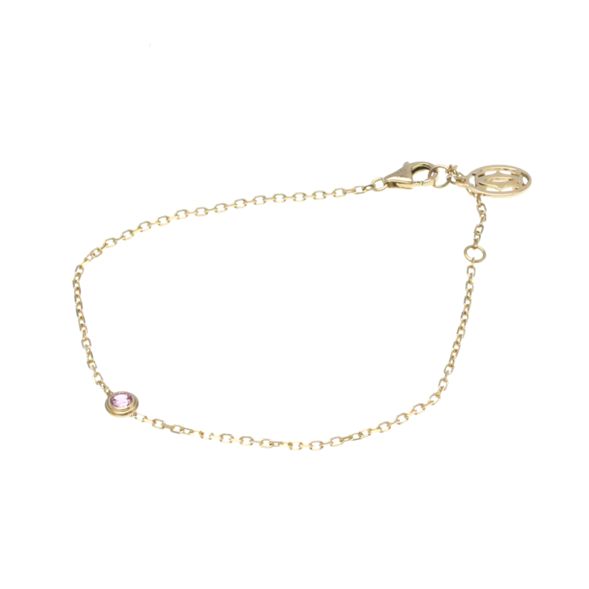 Cartier Saphirs Légers De Cartier Pink Gold (18K) Sapphire Charm Bracelet Pink Gold