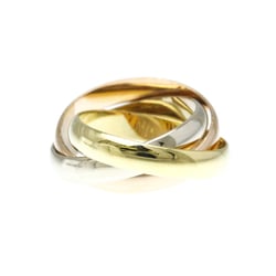 Cartier Trinity Pink Gold (18K),White Gold (18K),Yellow Gold (18K) Fashion No Stone Band Ring Gold