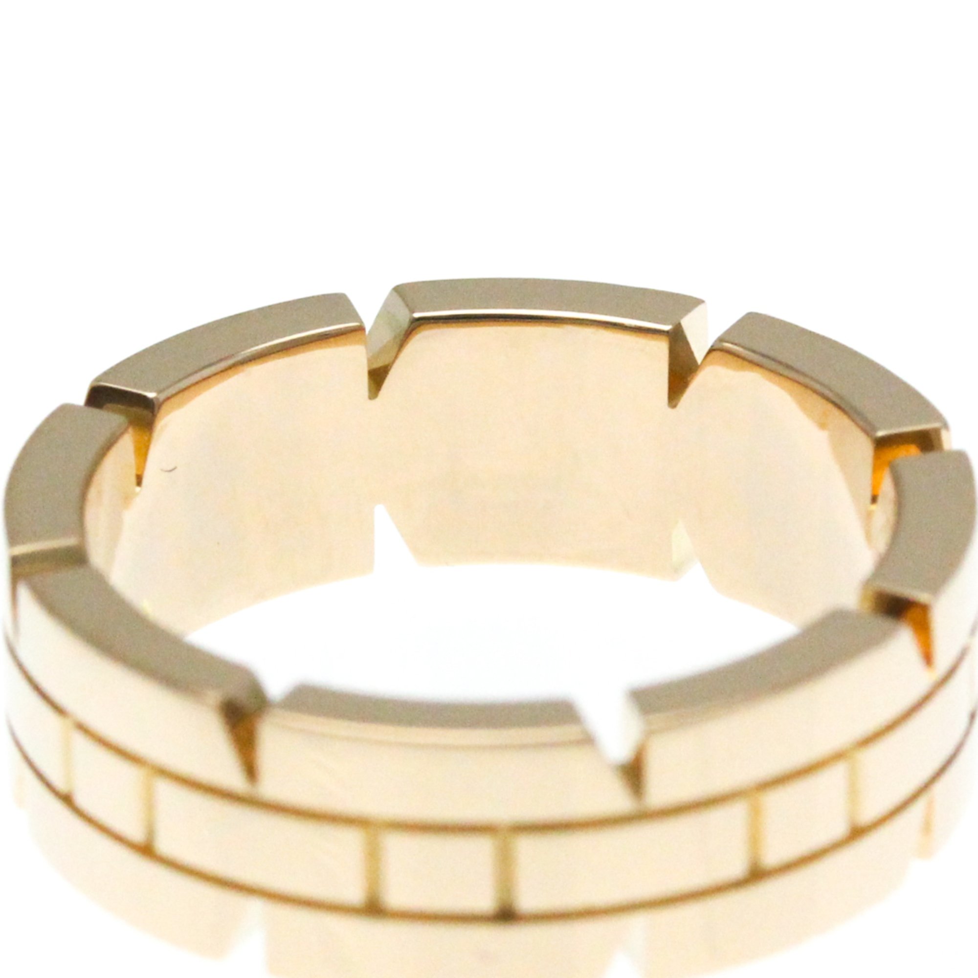 Cartier Tank Francaise Pink Gold (18K) Fashion No Stone Band Ring Pink Gold