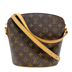 Louis Vuitton Shoulder Bag Monogram Drouot Canvas Brown Women's M51290 z1774