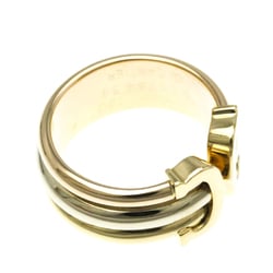 Cartier 2C Trinity Ring Pink Gold (18K),White Gold (18K),Yellow Gold (18K) Fashion No Stone Band Ring Gold