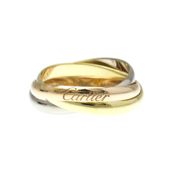 Cartier Trinity Ring SM Pink Gold (18K),White Gold (18K),Yellow Gold (18K) Fashion No Stone Band Ring Gold