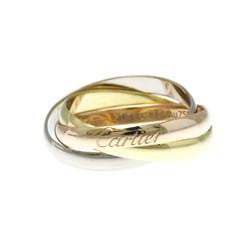 Cartier Trinity B4086150 Pink Gold (18K),White Gold (18K),Yellow Gold (18K) Fashion No Stone Band Ring Gold