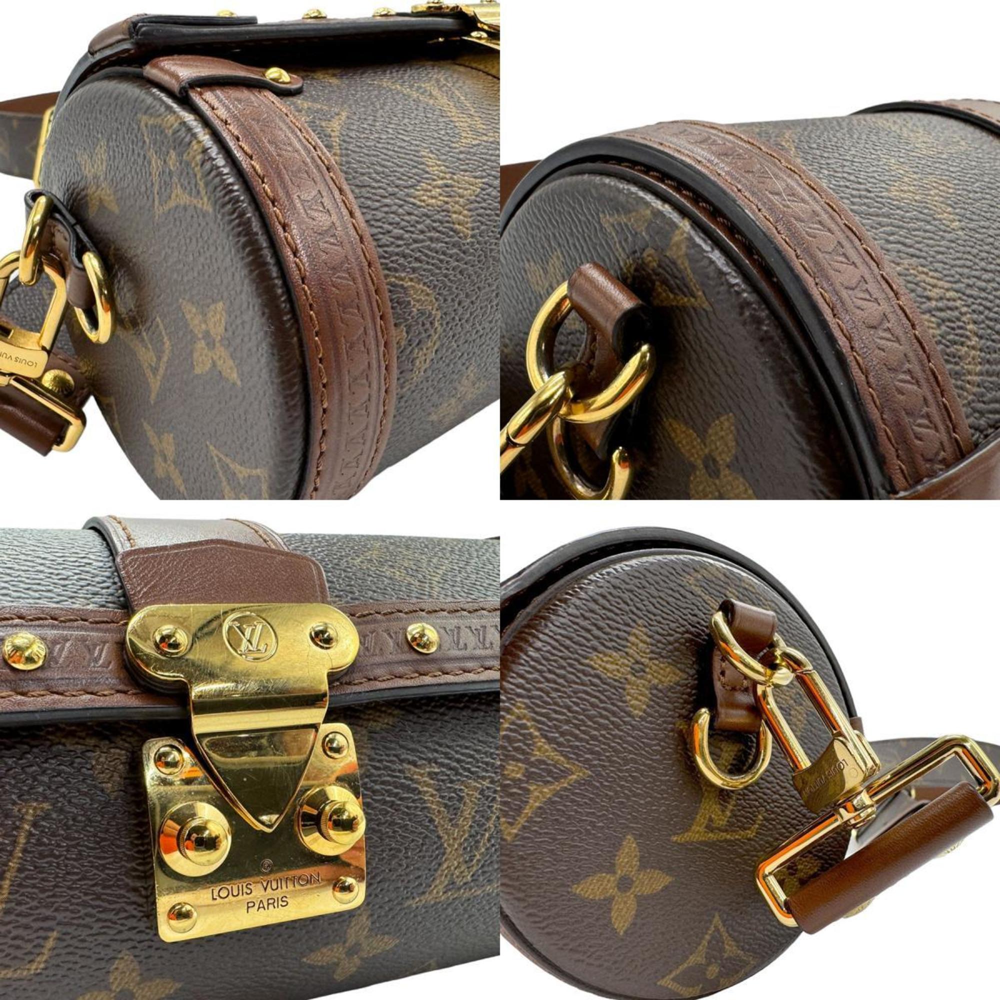 Louis Vuitton LOUIS VUITTON Shoulder Bag Monogram Papillon Trunk Canvas Brown Women's M57835 z1777