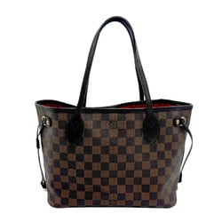 Louis Vuitton LOUIS VUITTON Handbag Tote Bag Damier Neverfull PM Canvas Ebene Men's Women's N51109 n0070