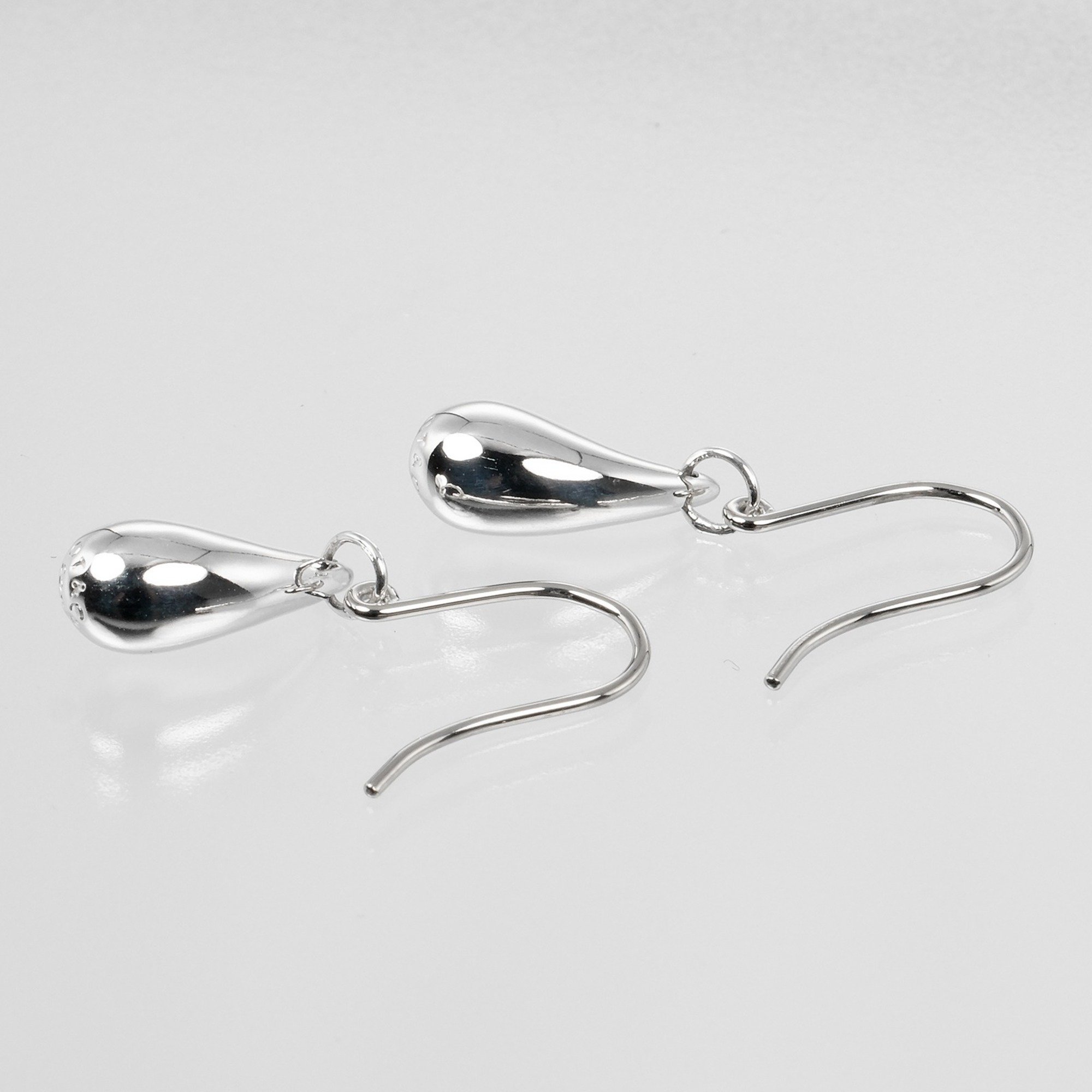 Tiffany & Co. Teardrop Earrings, 925 Silver, Approx. 3.66g