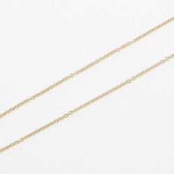 Tiffany & Co. T Smile Small Necklace, Top Width 9.7cm, K18YG Yellow Gold, Approx. 2.94g