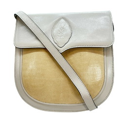 Yves Saint Laurent Shoulder Bag Leather A5 Snap Button Women's I120824022