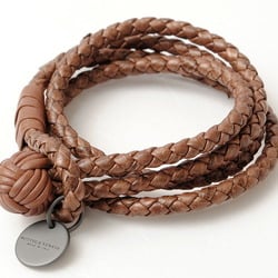 BOTTEGA VENETA Bracelet Bangle Intrecciato Ayers Brown 420445 VAWM5 2531