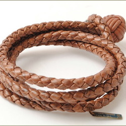 BOTTEGA VENETA Bracelet Bangle Intrecciato Ayers Brown 420445 VAWM5 2531