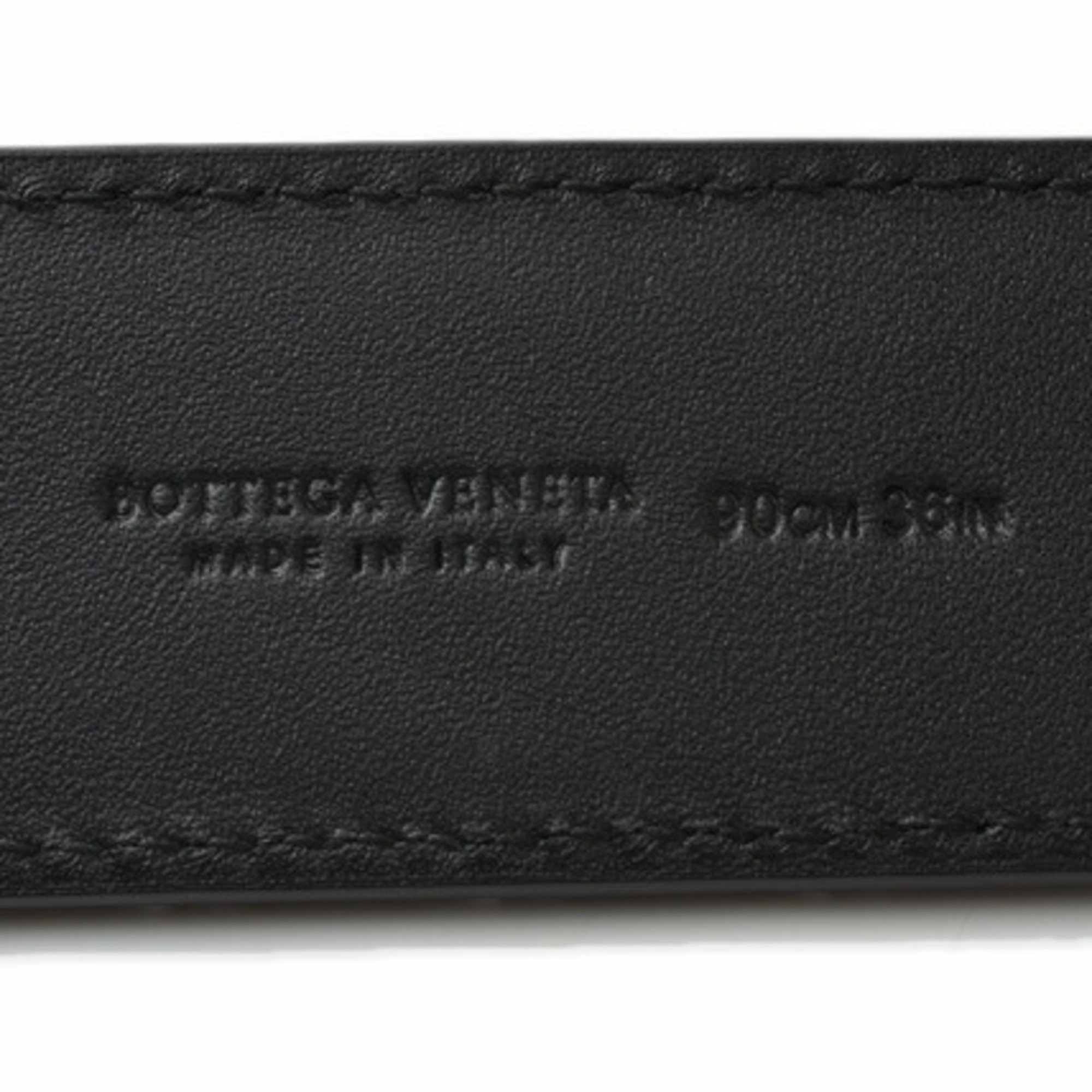 Bottega Veneta Belt for Men BOTTEGA VENETA Intrecciato Calf 271932 Black 1158