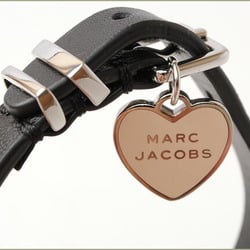 MARC JACOBS Bangle Bracelet, Heart Charm, Baby Pink, Black, M7000065