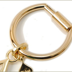 Chloé Chloe Key Holder Ring Diamond Motif Light Gold 3K0388-CB7