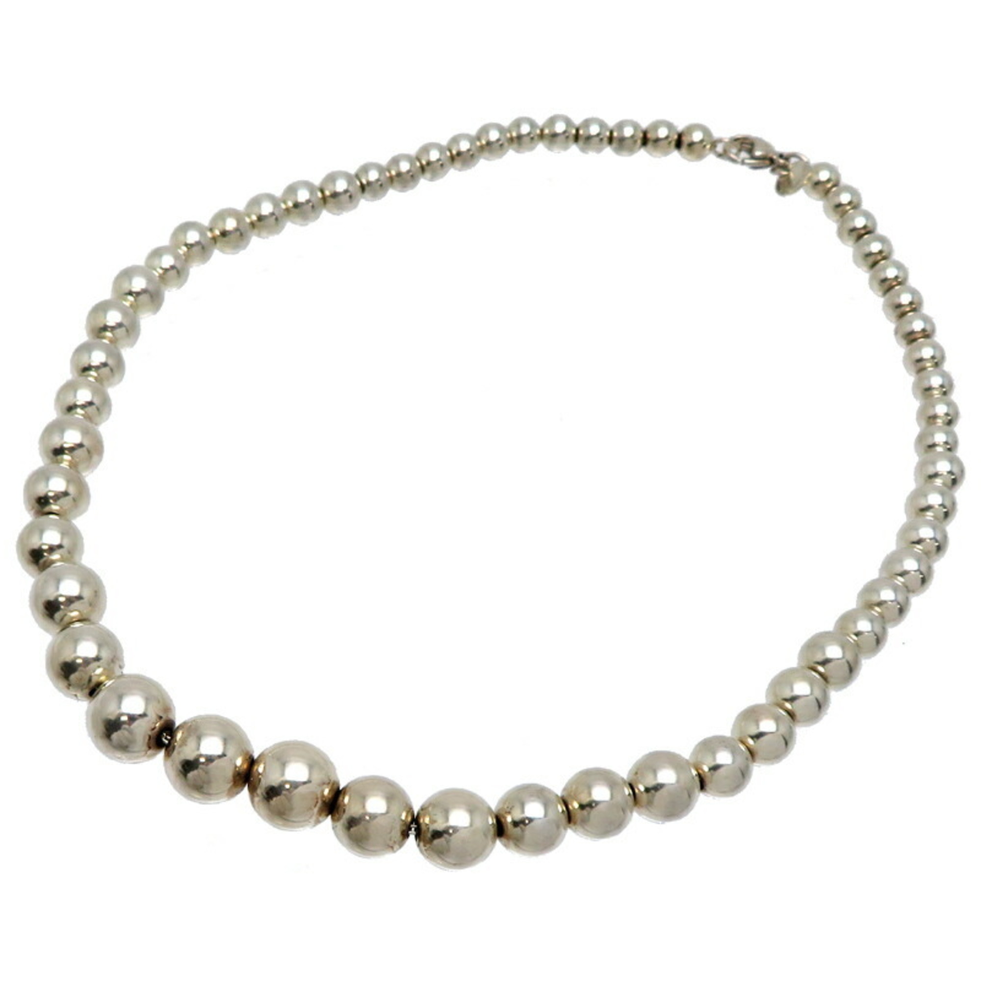 Tiffany SV925 Hardware Ball Women's Necklace Silver 925