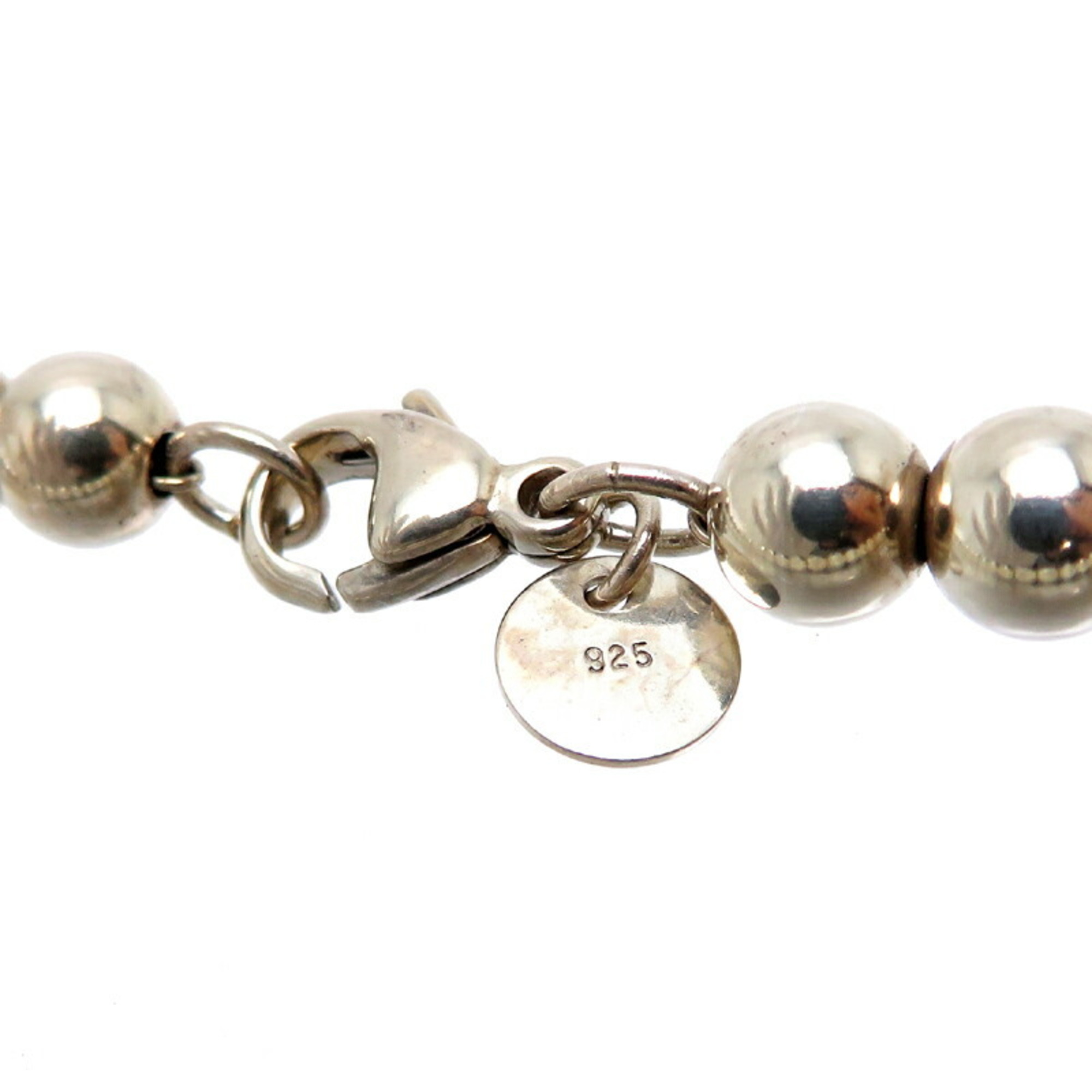 Tiffany SV925 Hardware Ball Women's Necklace Silver 925