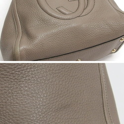 Gucci Soho Interlocking G Handbag Greige