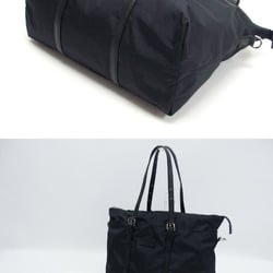 Gucci GG pattern nylon tote bag in black