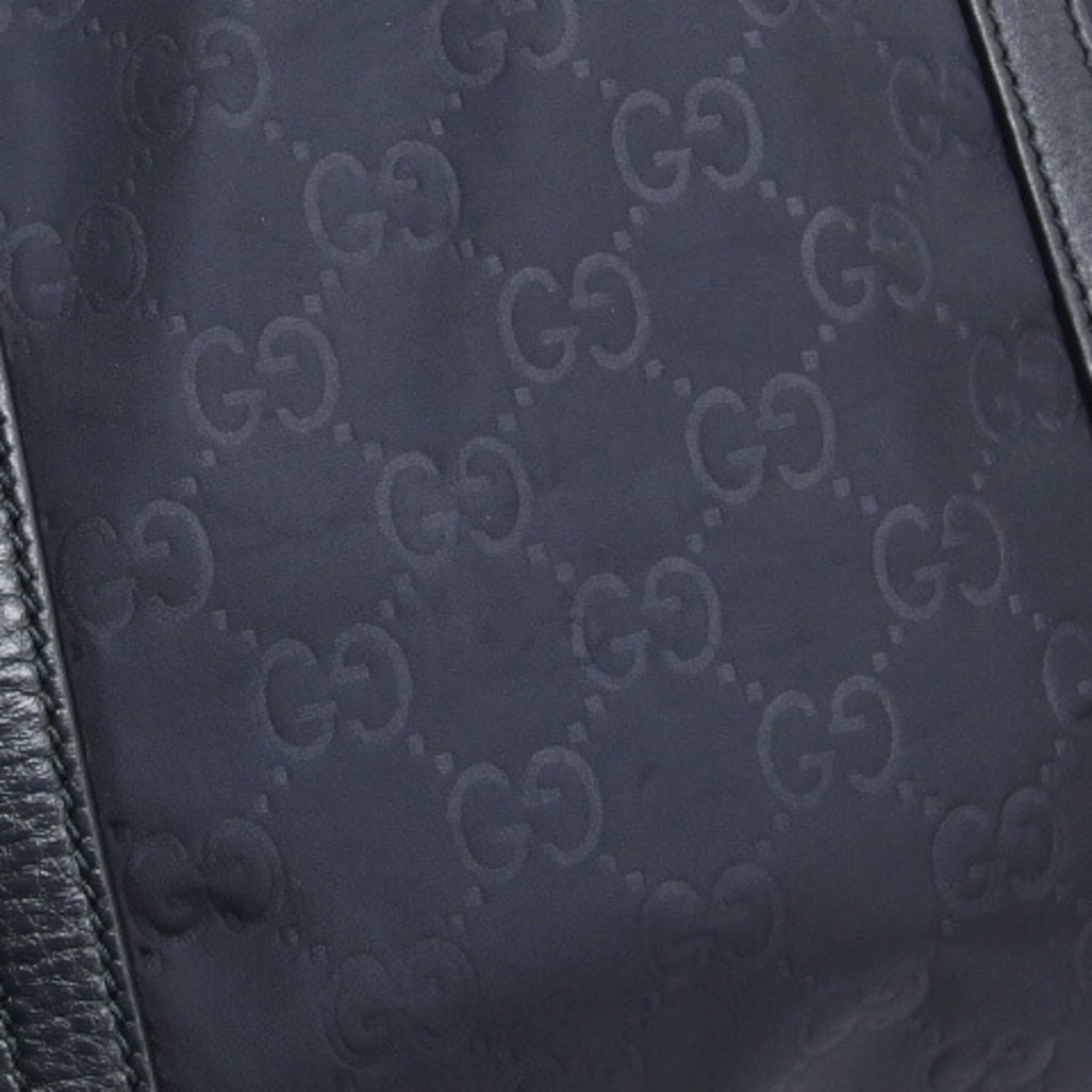 Gucci GG pattern nylon tote bag in black